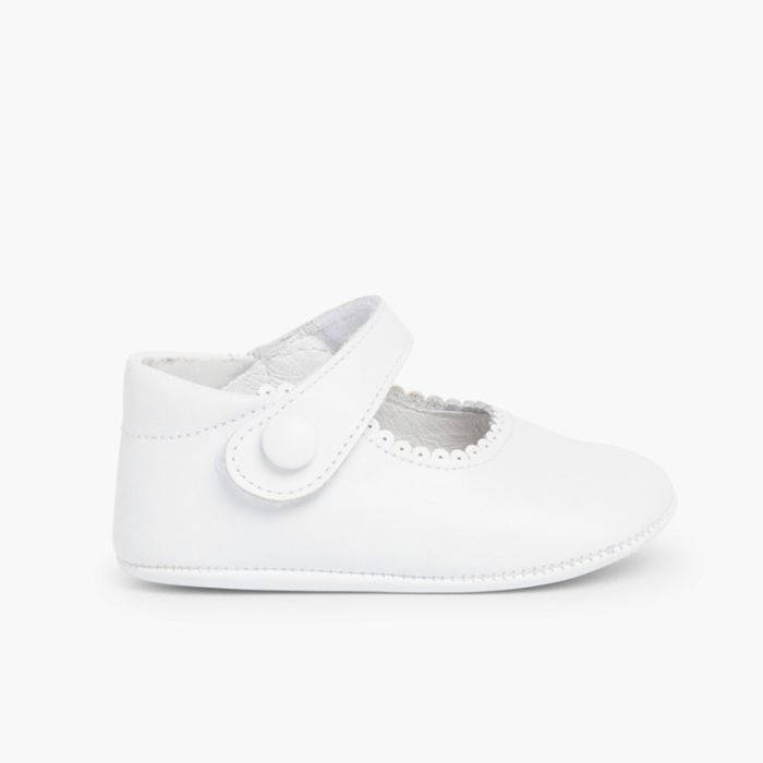 Soft Leather Baby Mary Janes 