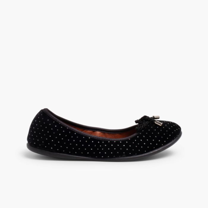 Velvet ballet shoes new arrivals