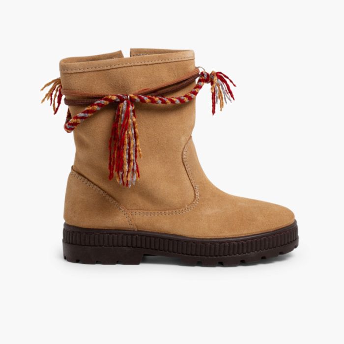 Winter Boho-Style Boots for Girls