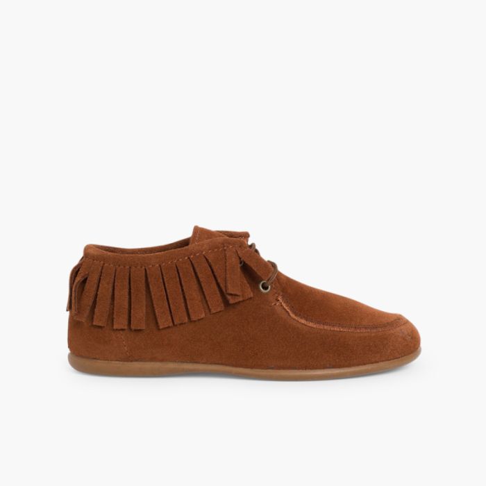 Fringed Ankle Boots for Kids and Women 