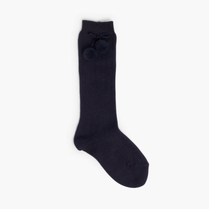 CONDOR Pom Pom Baby Socks 