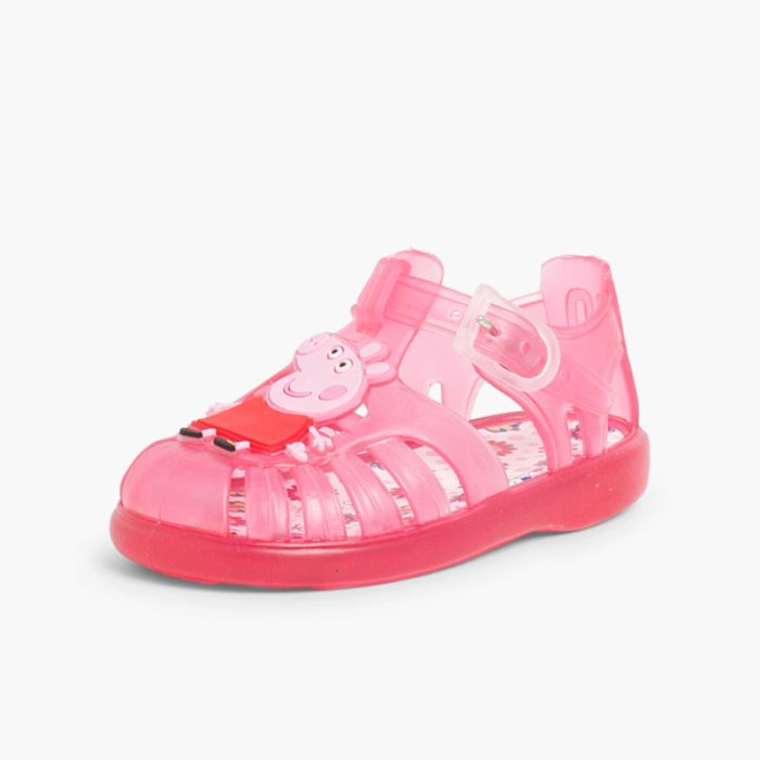 Girls Peppa Pig Jelly Shoes Summer Kids Footwear at Pisamonas