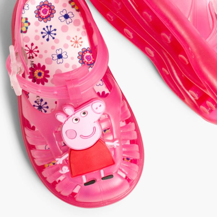 Girls Peppa Pig Jelly Shoes Summer Kids Footwear at Pisamonas