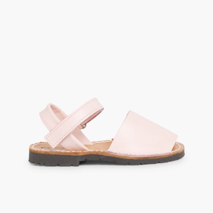 Kids Nappa Avarcas Menorcan Riptape Sandals
