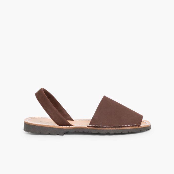 Nubuck Avarcas Menorcan Sandals