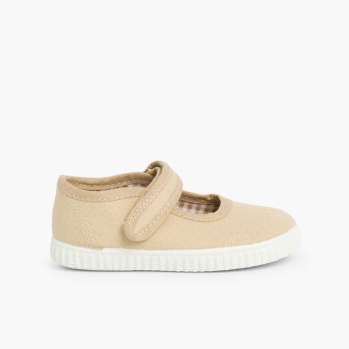 Girls Riptape Mary Janes