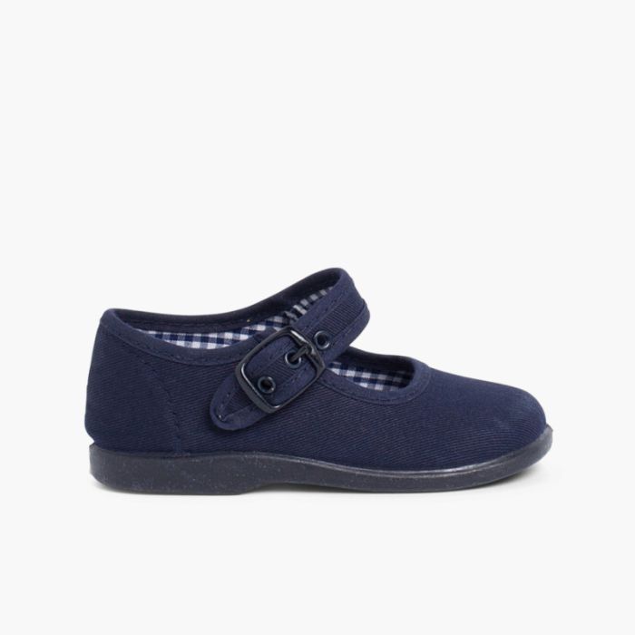 Girls Canvas Mary Jane Shoes