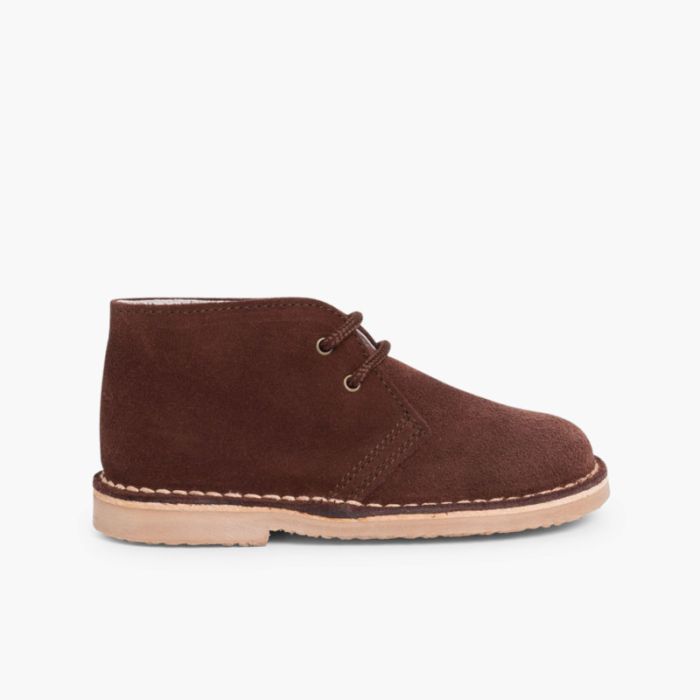 Lace-up Safari Desert Boots