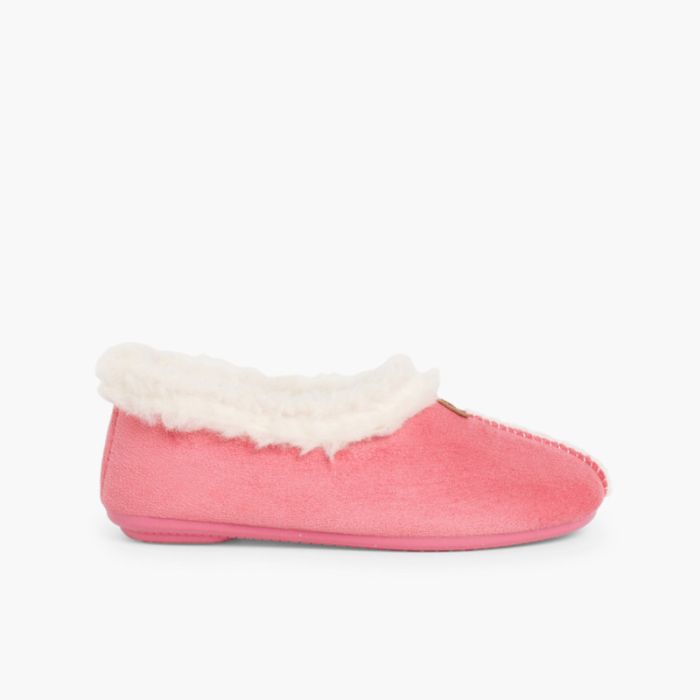 Faux Sheepskin Slippers