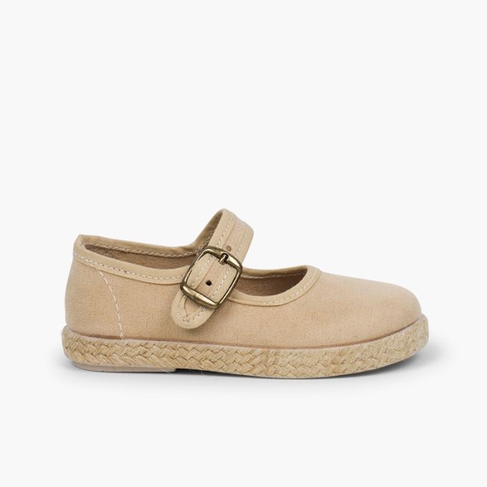 Bamara and Jute Mary Janes with Buckle