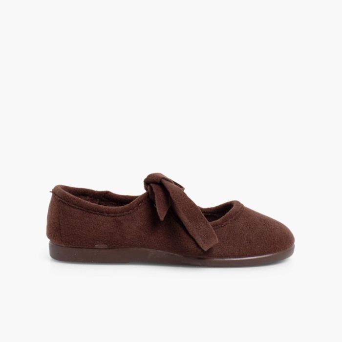 Faux Suede Mary Janes by Norteñas 