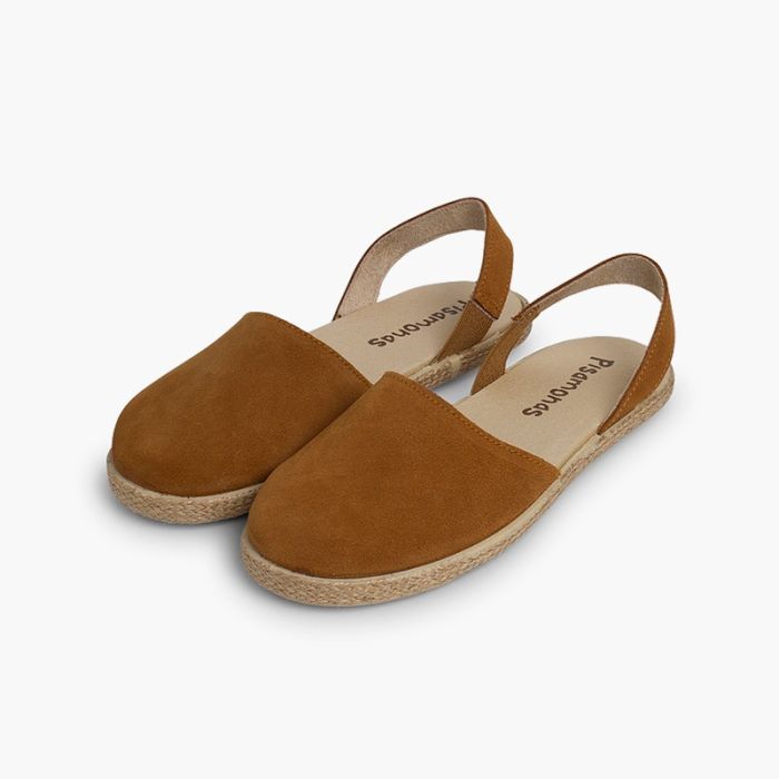 Closed Toe Suede Sandals for Women and Girls