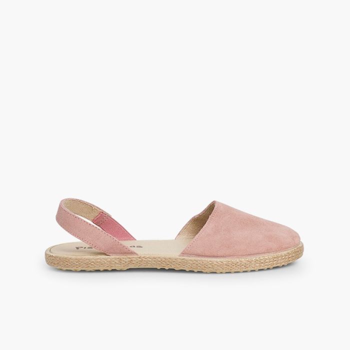 Closed Toe Suede Sandals for Women and Girls