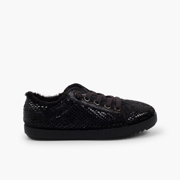 Trainers with fur sale