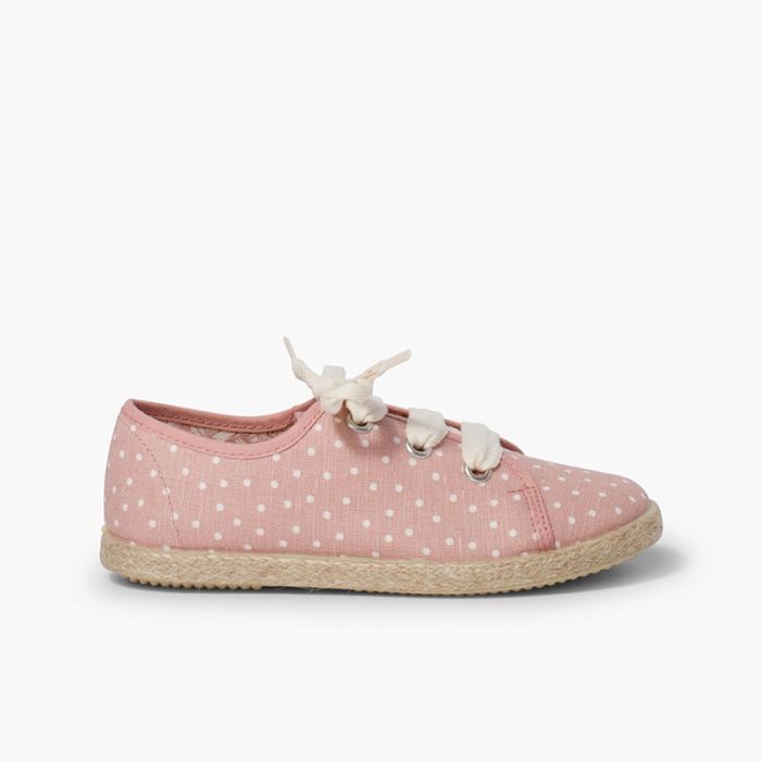 Girls´ canvas pointe trainers