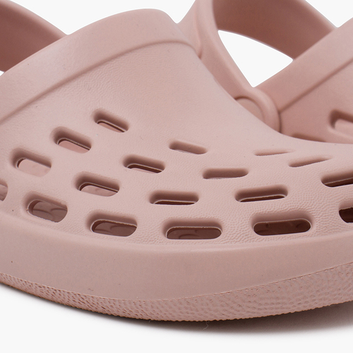 Extra light sport rubber clogs Blush pink