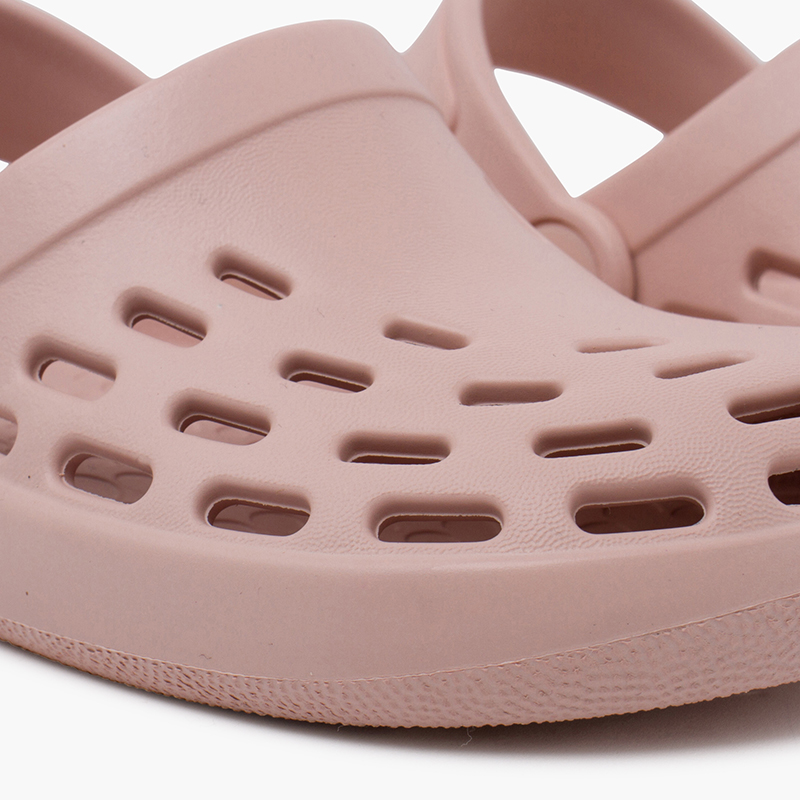 Extra light sport rubber clogs Blush pink