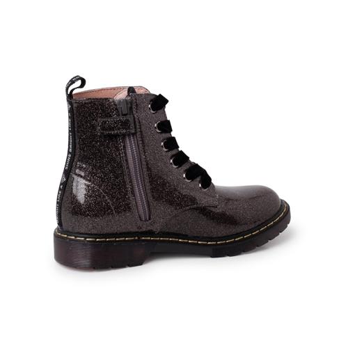 Boots Winterstiefel Damen Glitzer Chelsea Boots Stiefel Glitzer