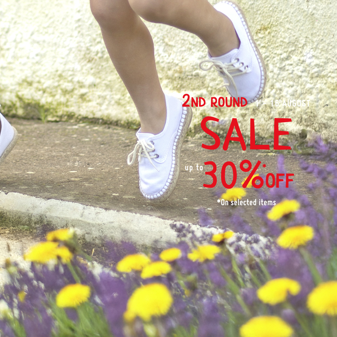 SECOND ROUND OF SALE IS BACK!
