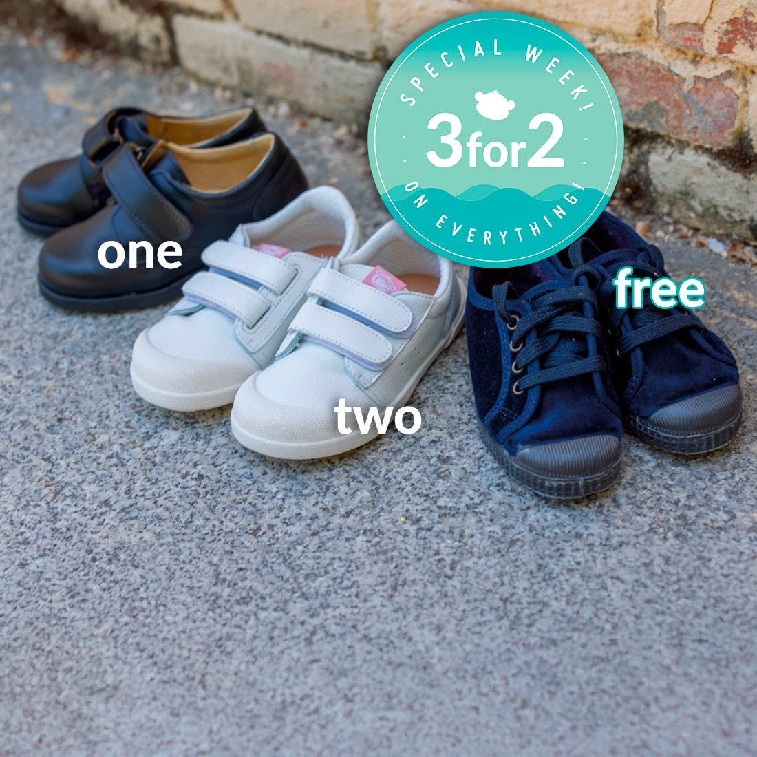 Special 3 for 2 offer week!